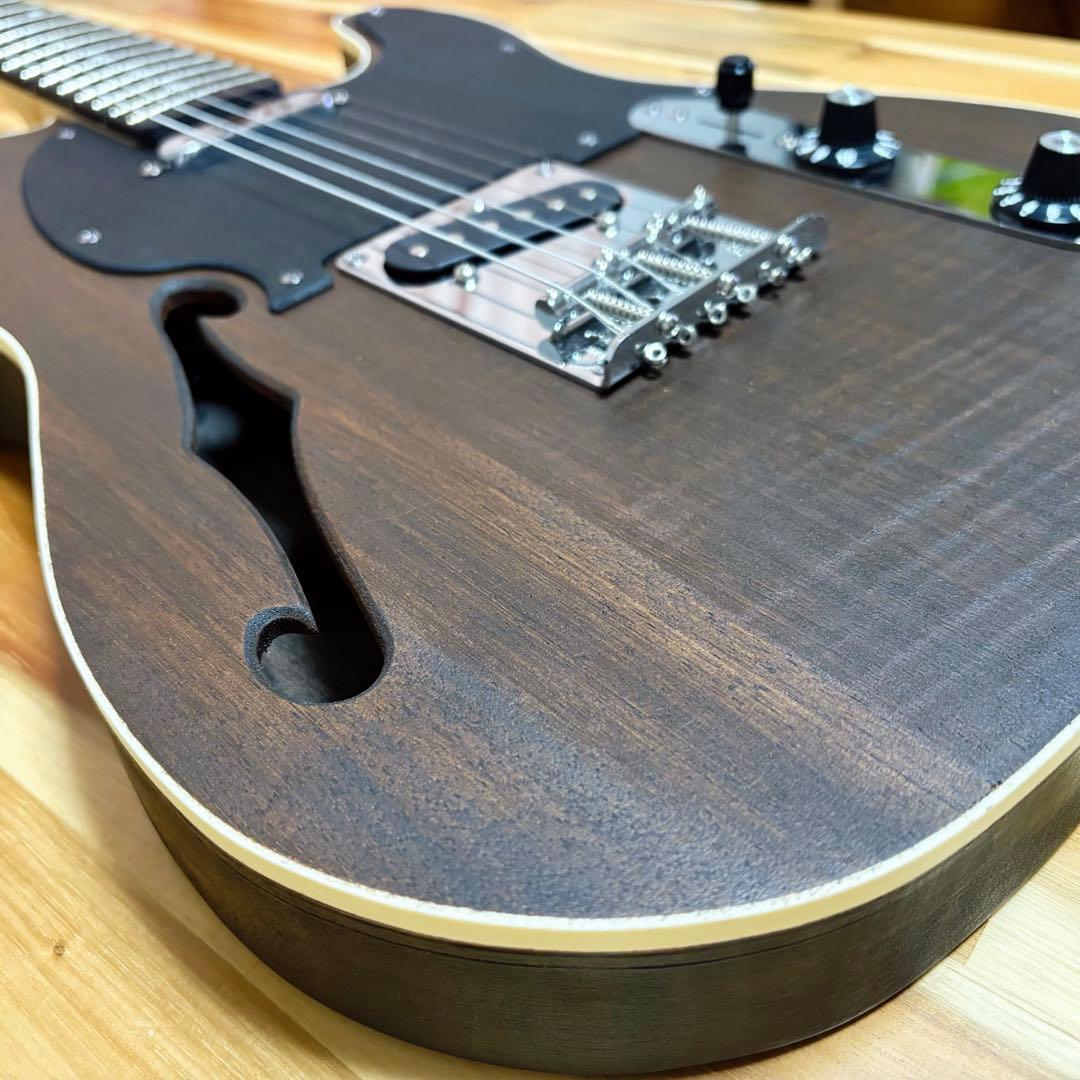 ❤️No,129❤️Oil Finish Brownテレキャスター シンラインタイプ