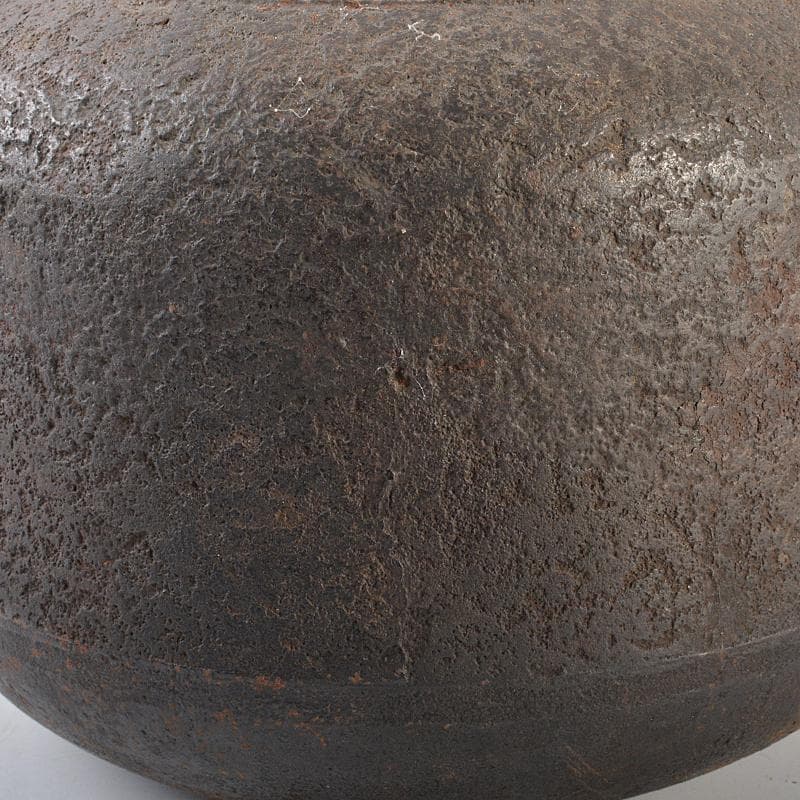 煎茶道具　手取釜　鉄瓶　鉄釜　時代箱付　C　R7077B