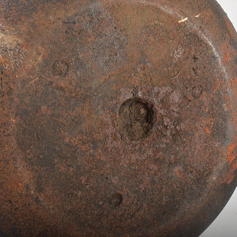 煎茶道具　手取釜　鉄瓶　鉄釜　時代箱付　C　R7077B