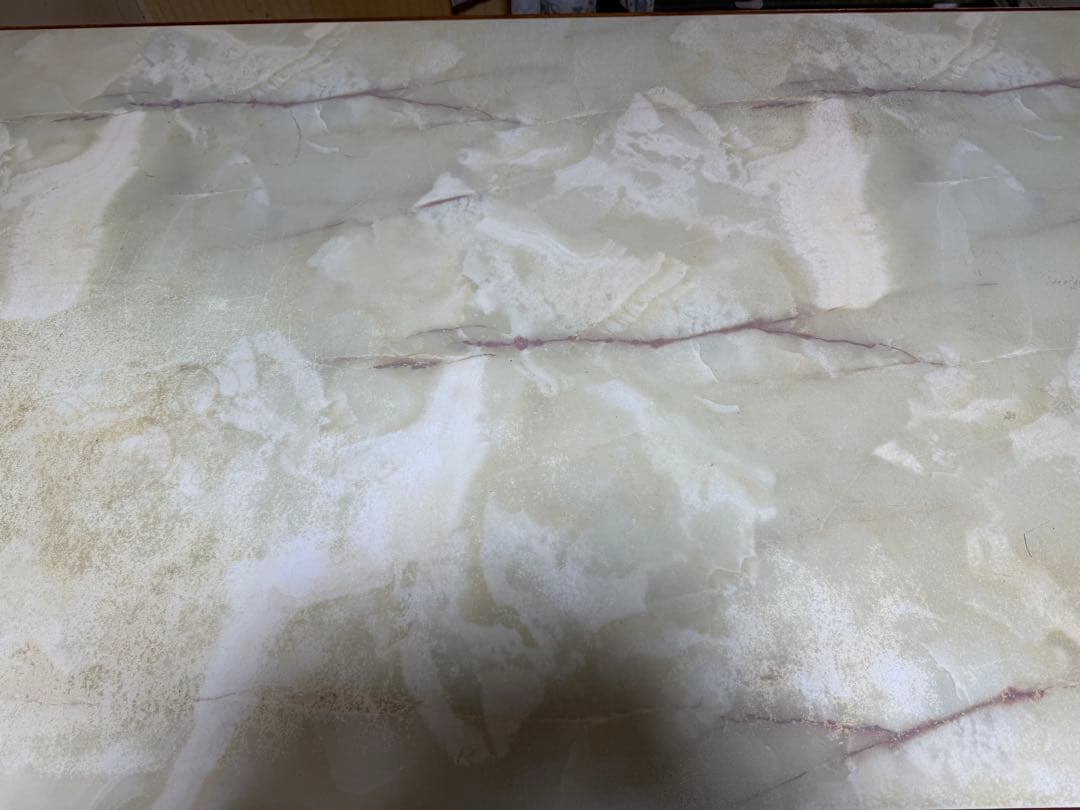 【O-1690】ナガノインテリア ダイニングテーブル 昭和レトロ