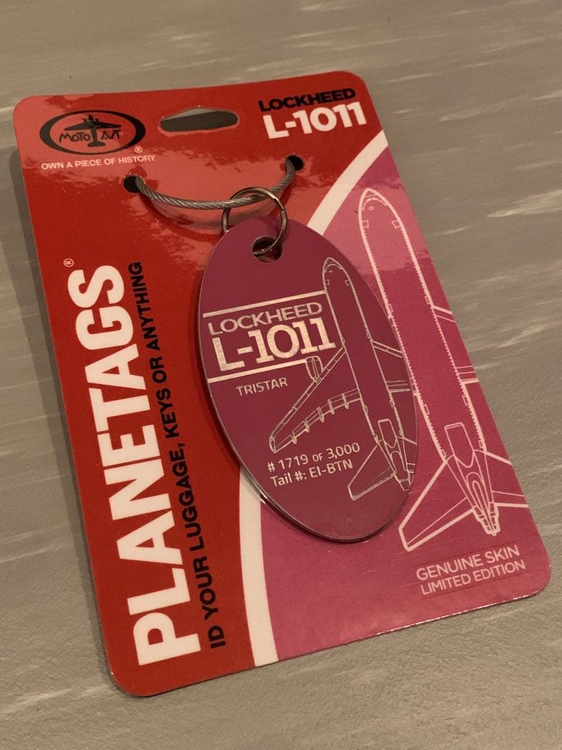 Planetags ハワイアン航空 L-1011 トライスター タグ ネームタグ