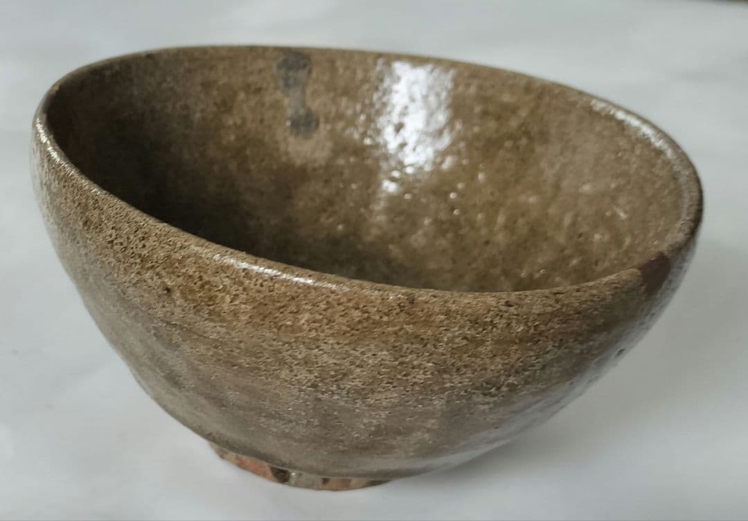 古唐津　小山路青手茶碗(発掘手)　④