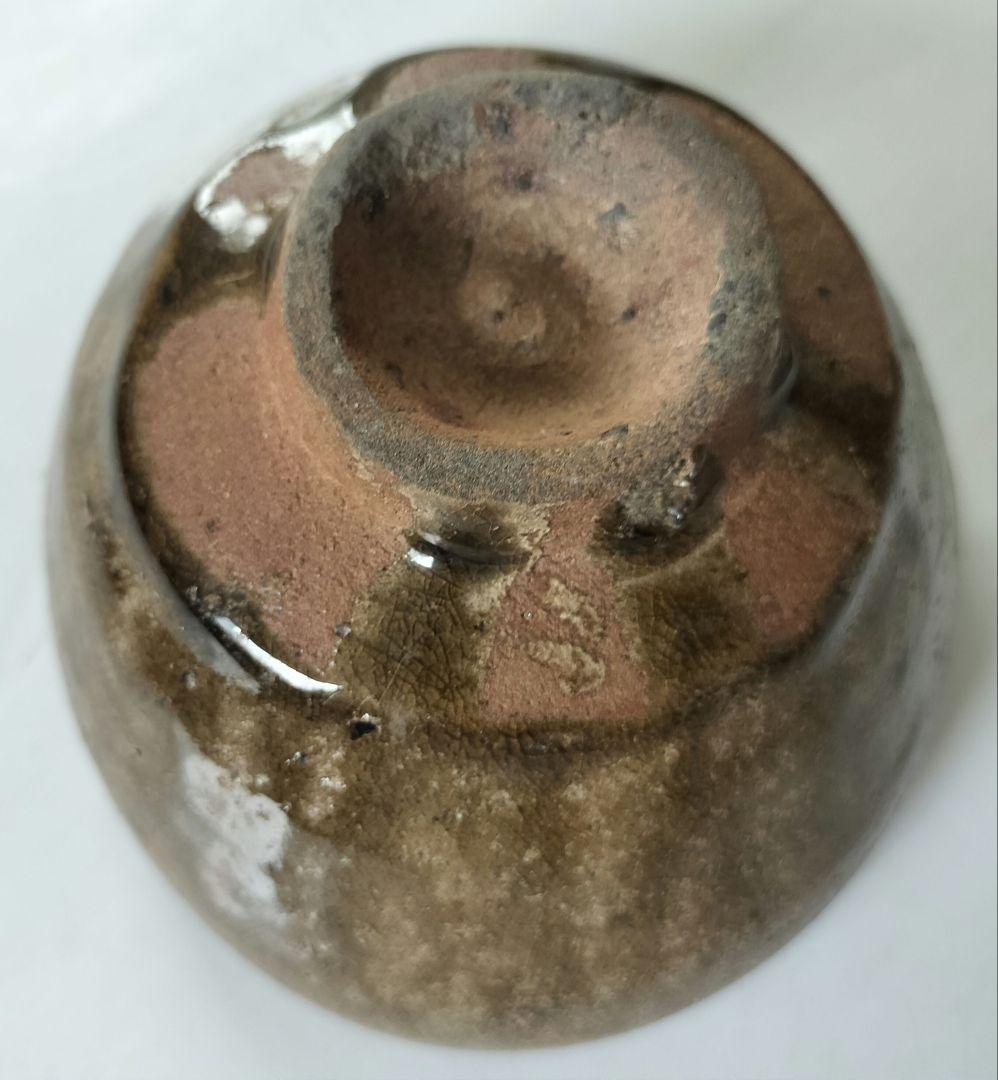 古唐津　小山路青手茶碗(発掘手)　④