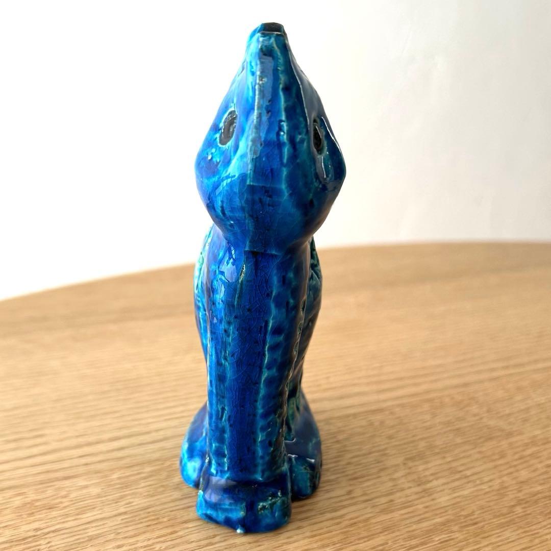 FLAVIA フラビア イタリア リミニブルー 猫 ビトッシ 置物