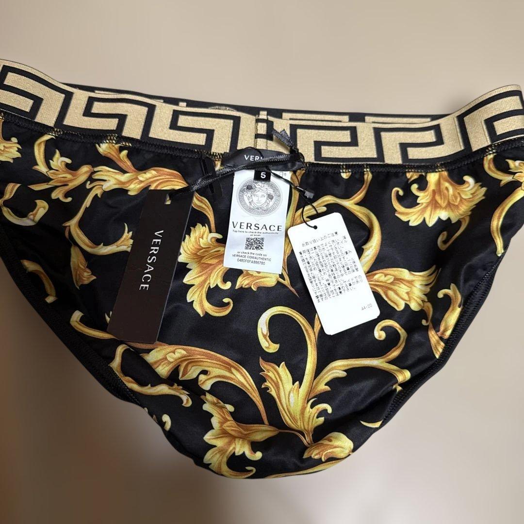 ゆき1968　VERSACE バロック柄 水着サイズ5