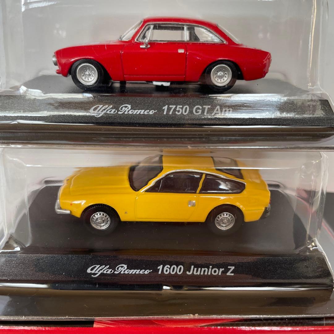 京商 1/64 アルファロメオ 17台(155V6，ジュリエッタ，ティーポ等)