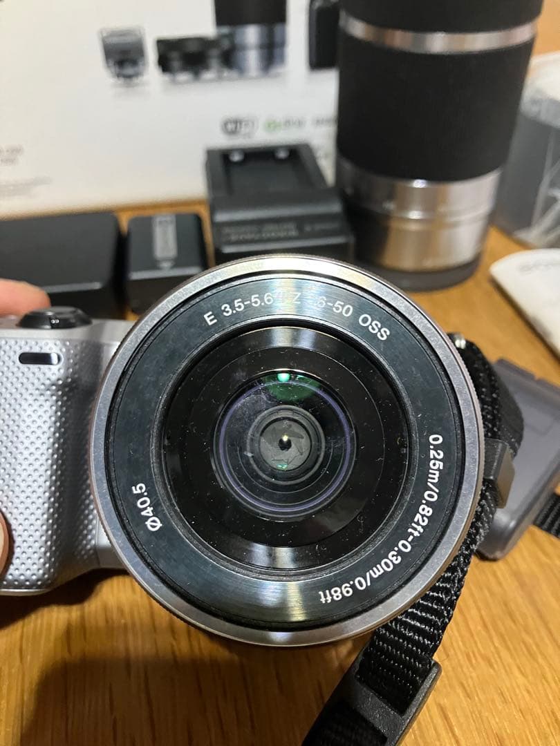 【美品】SONY NEX-5RYダブルズームレンズキット レンズ2本セット