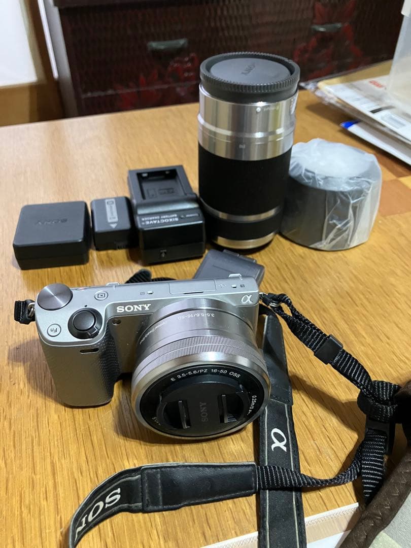 【美品】SONY NEX-5RYダブルズームレンズキット レンズ2本セット