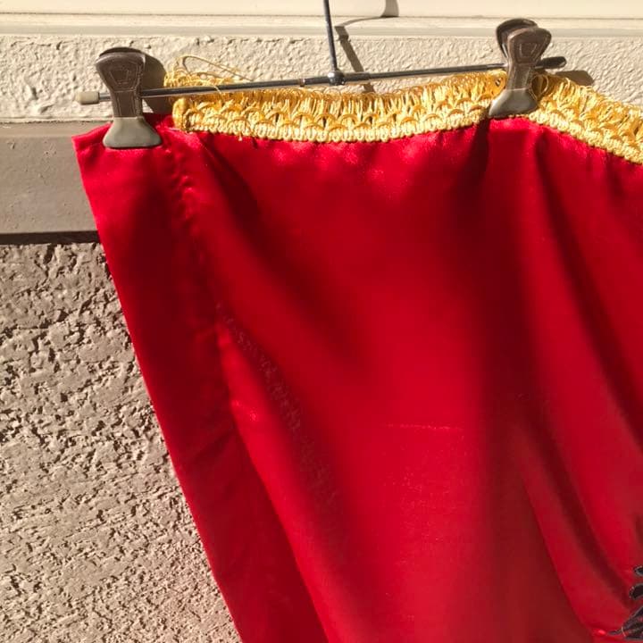 希少品！BIG アルバニア共和国国旗　東ヨーロッパ　ヴィンテージインダストリアル