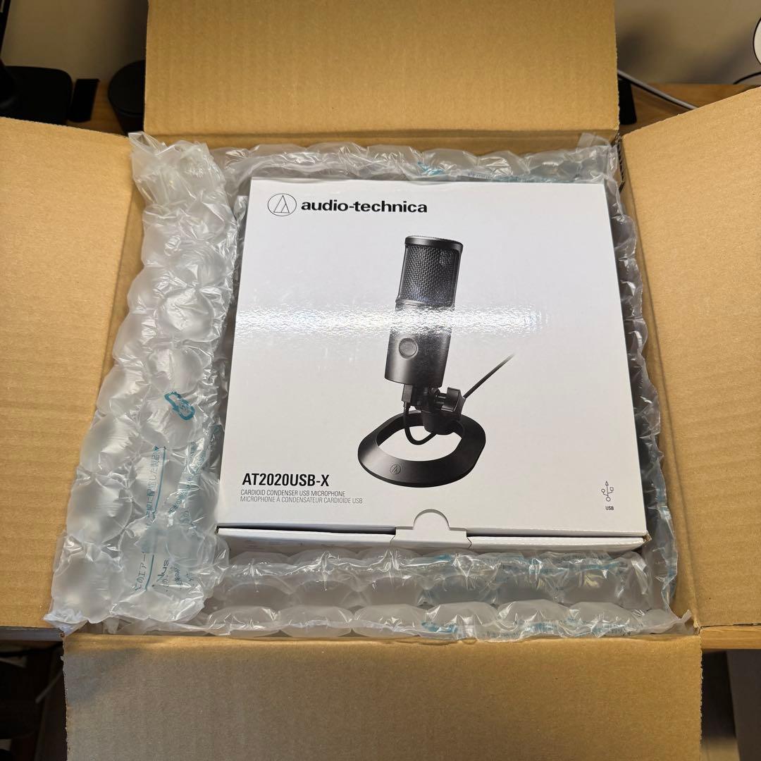新品audio-technica AT2020USB-X コンデンサーマイク