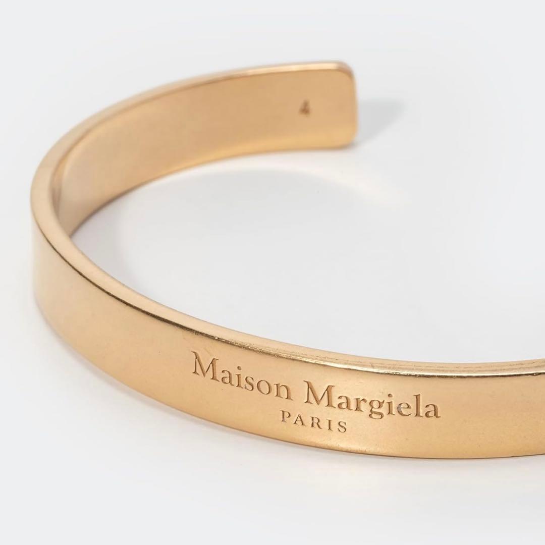 ★新品未使用★ 購入時11万 Maison Margiela ゴールド バングル