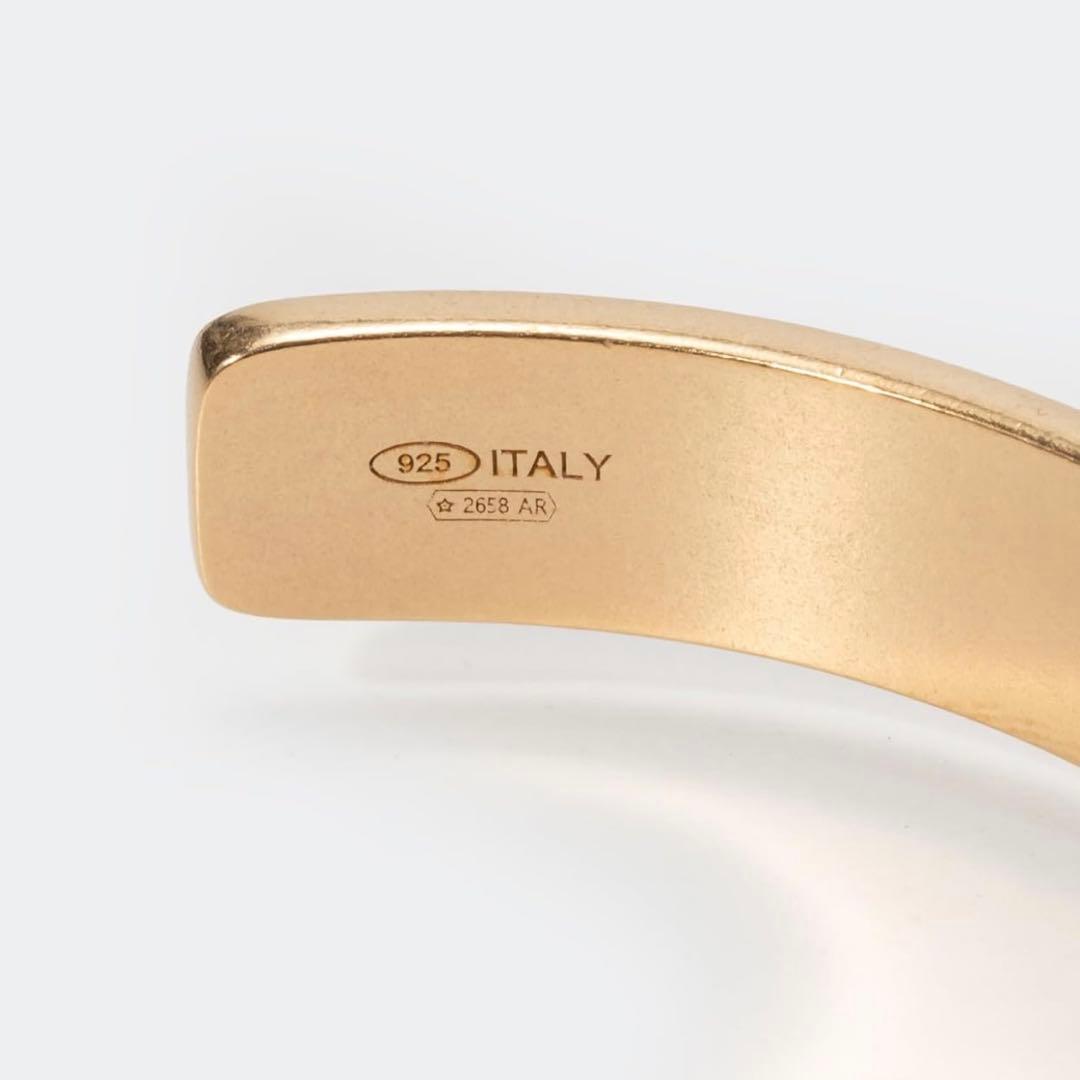 ★新品未使用★ 購入時11万 Maison Margiela ゴールド バングル