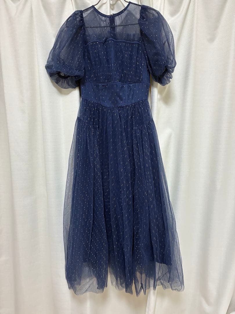 ボリュームチュールドレス　1