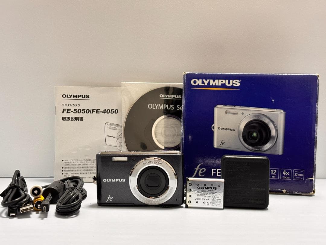 美品 Olympus fe-4050 12.0MP 4倍ズーム デジタルカメラ