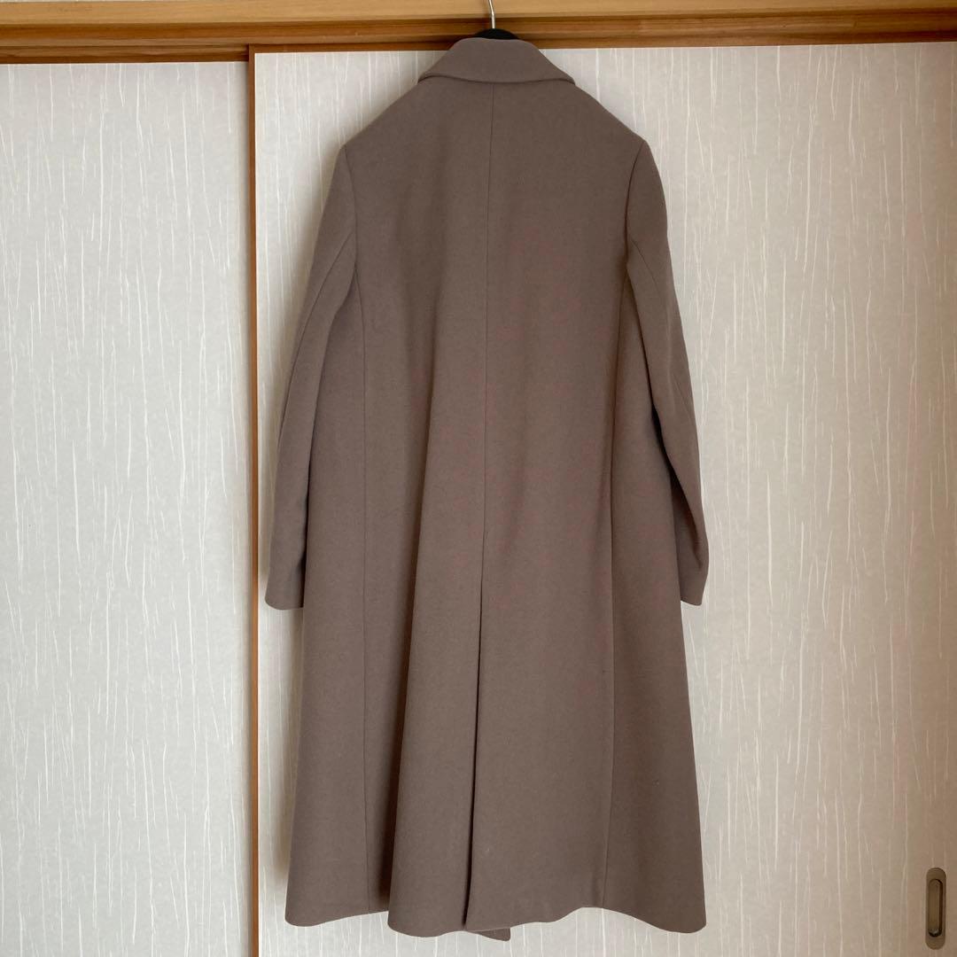 SHIPS ウールカシミア混合 チェスターコート ベージュ　36