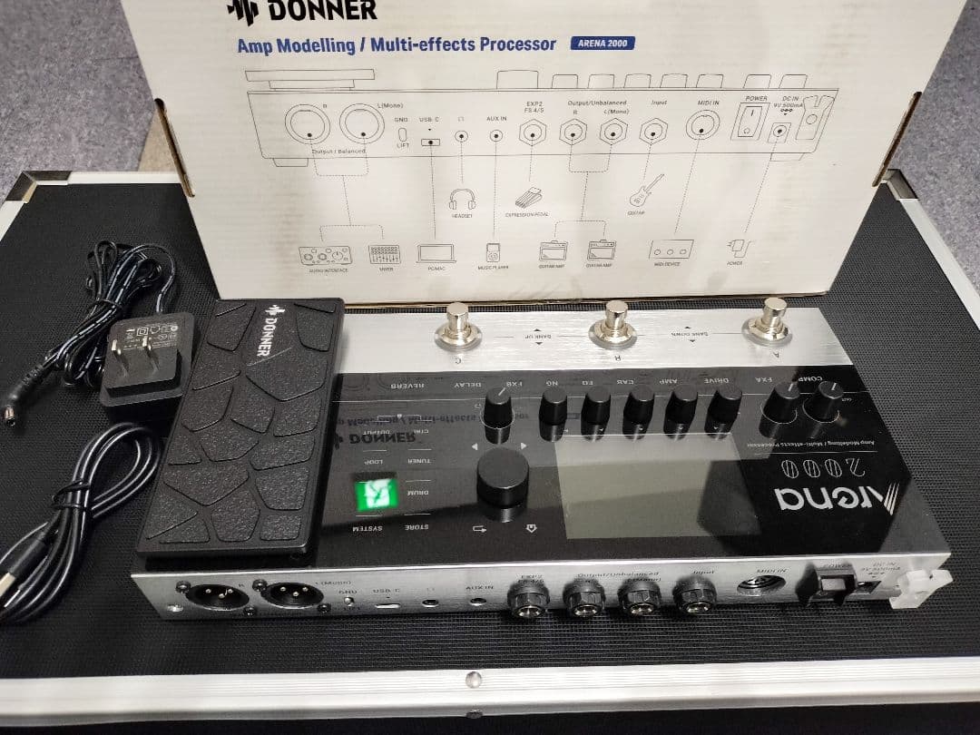 DONNER Arena 2000 マルチエフェクトプロセッサー