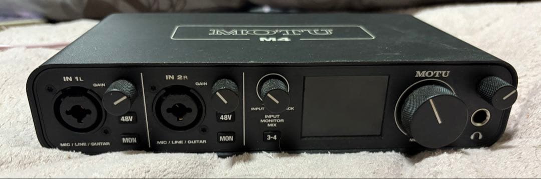【ほぼ新品！美品！】MOTU M4 オーディオインターフェース