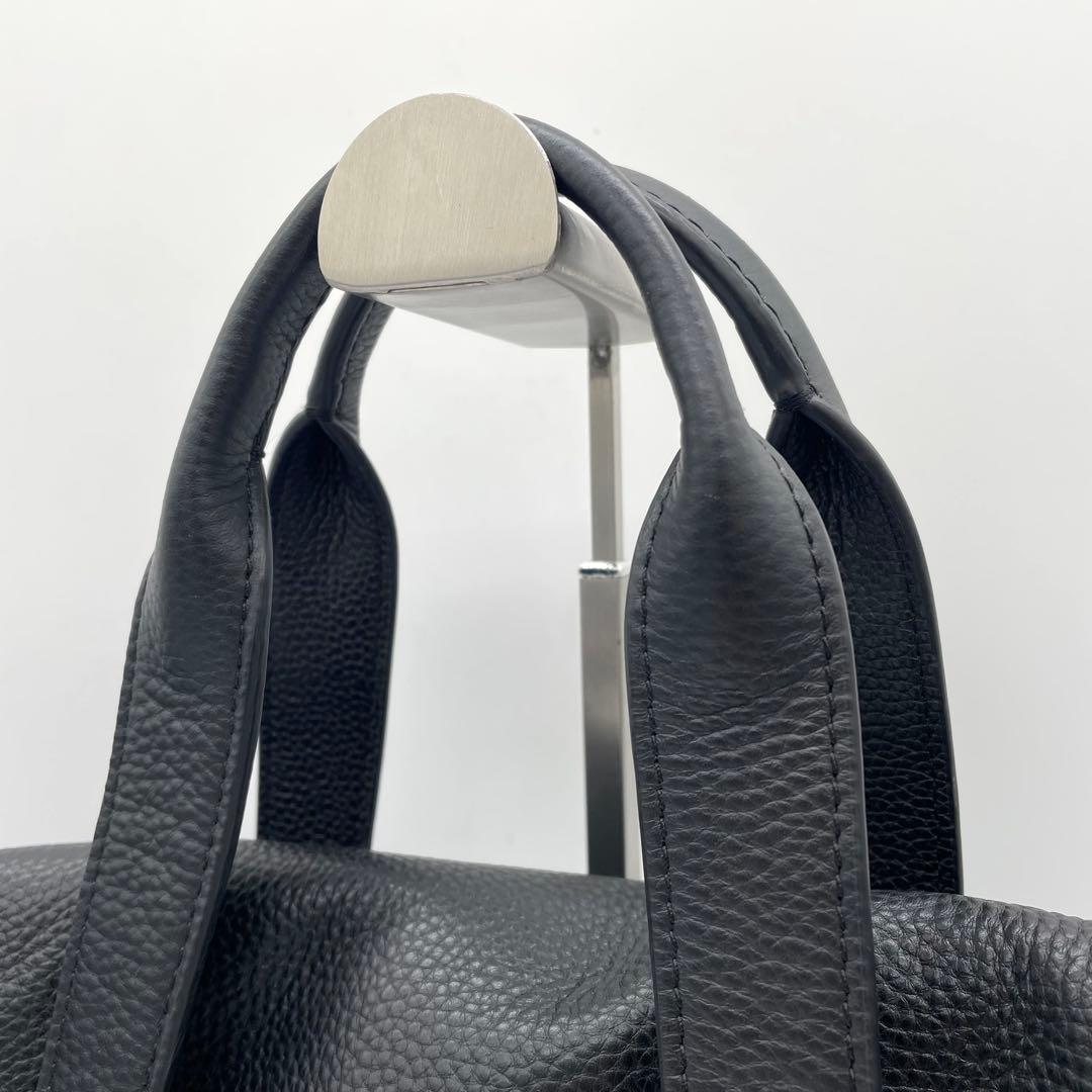 【極美品】コーチ　2way ビジネスバッグ　ハミルトン　レザー　黒　F75757