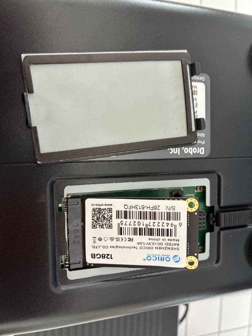 Drobo 5N2 NAS 128GB mSATA ACアダプター