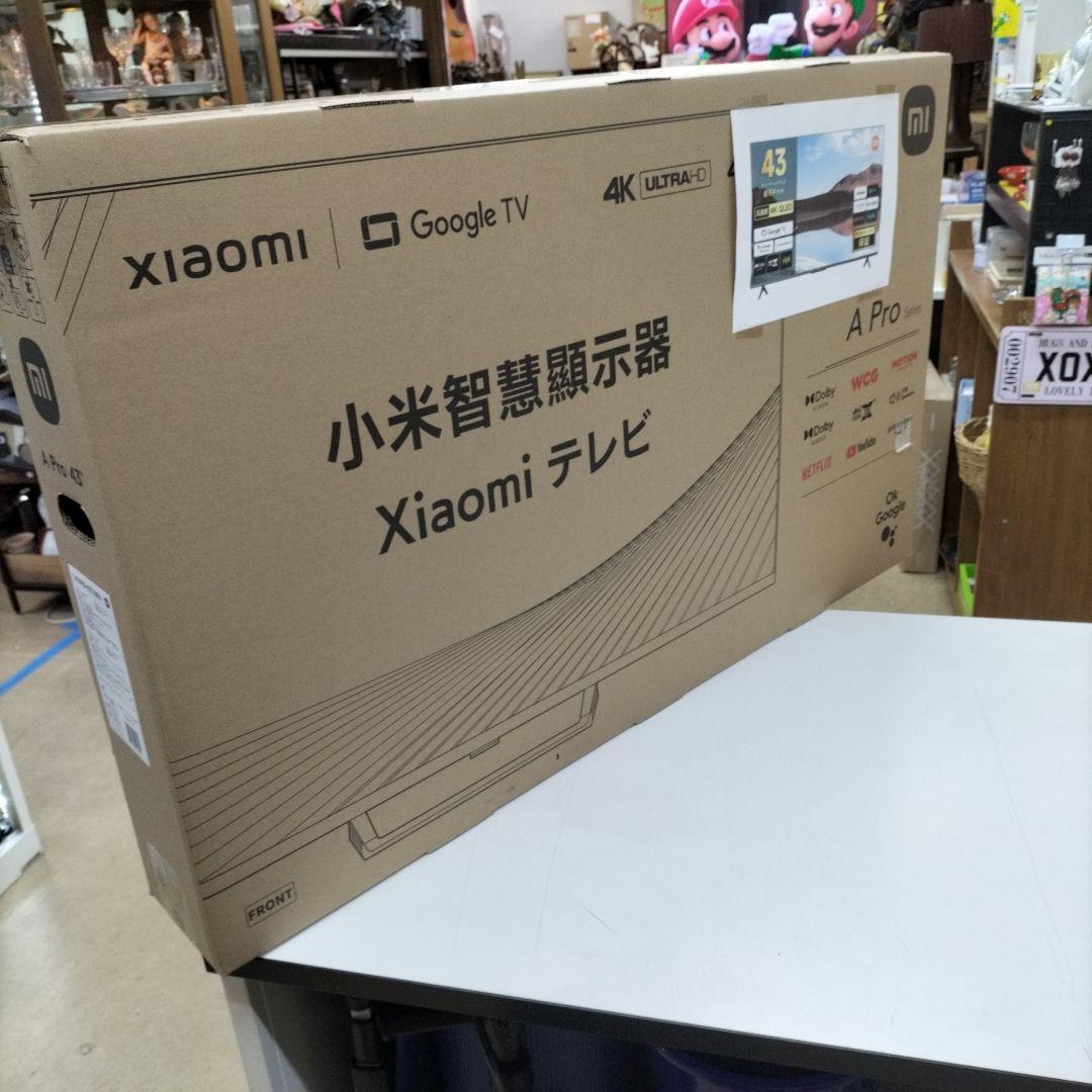 Xiaomi 43インチ A Pro Series 4K チューナーレス