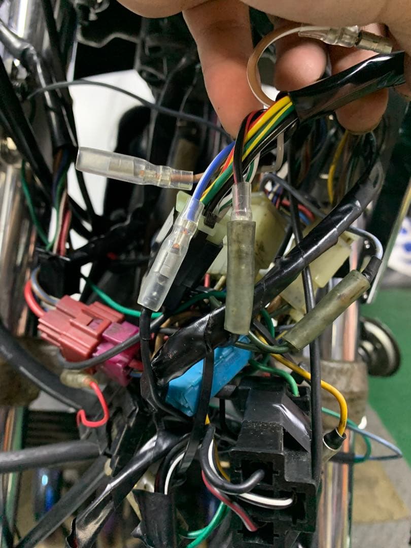 XJR400 CBX400F 加工済み スイッチボックス XJR 4HM