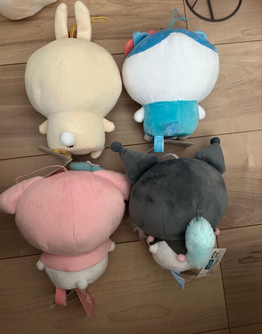 【タグ付き】ちいかわ×サンリオキャラクターズ　ドール　4種セット