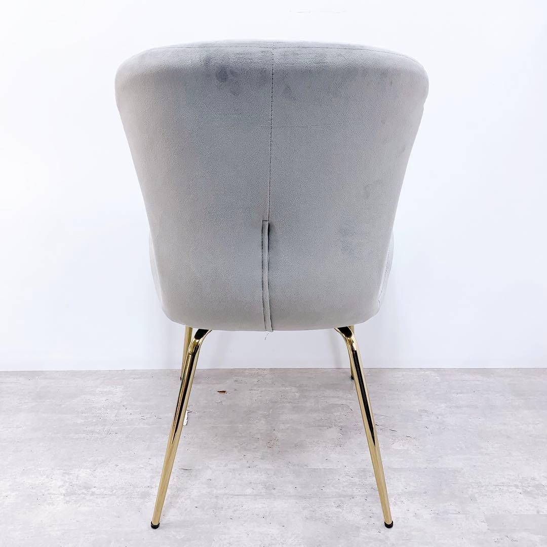 MIRAI-SHOW ダイニングチェア RA-DN-023 2個セットベロア調