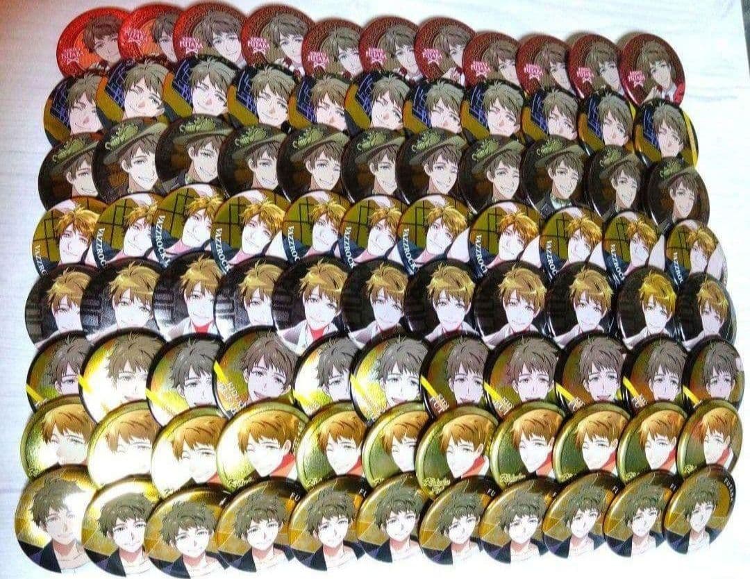 築二葉 築一紗 白井悠介 缶バッジ 眞宮孝明 天羽玲司 ツキプロ バズロ 特典