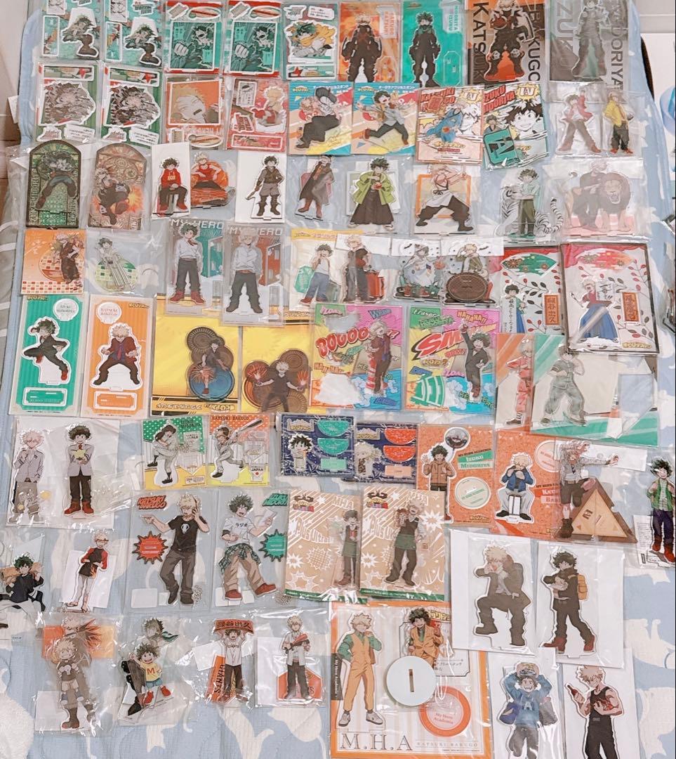 僕のヒーローアカデミア 爆豪勝己 と 緑谷出久 アクリル スタンド まとめ