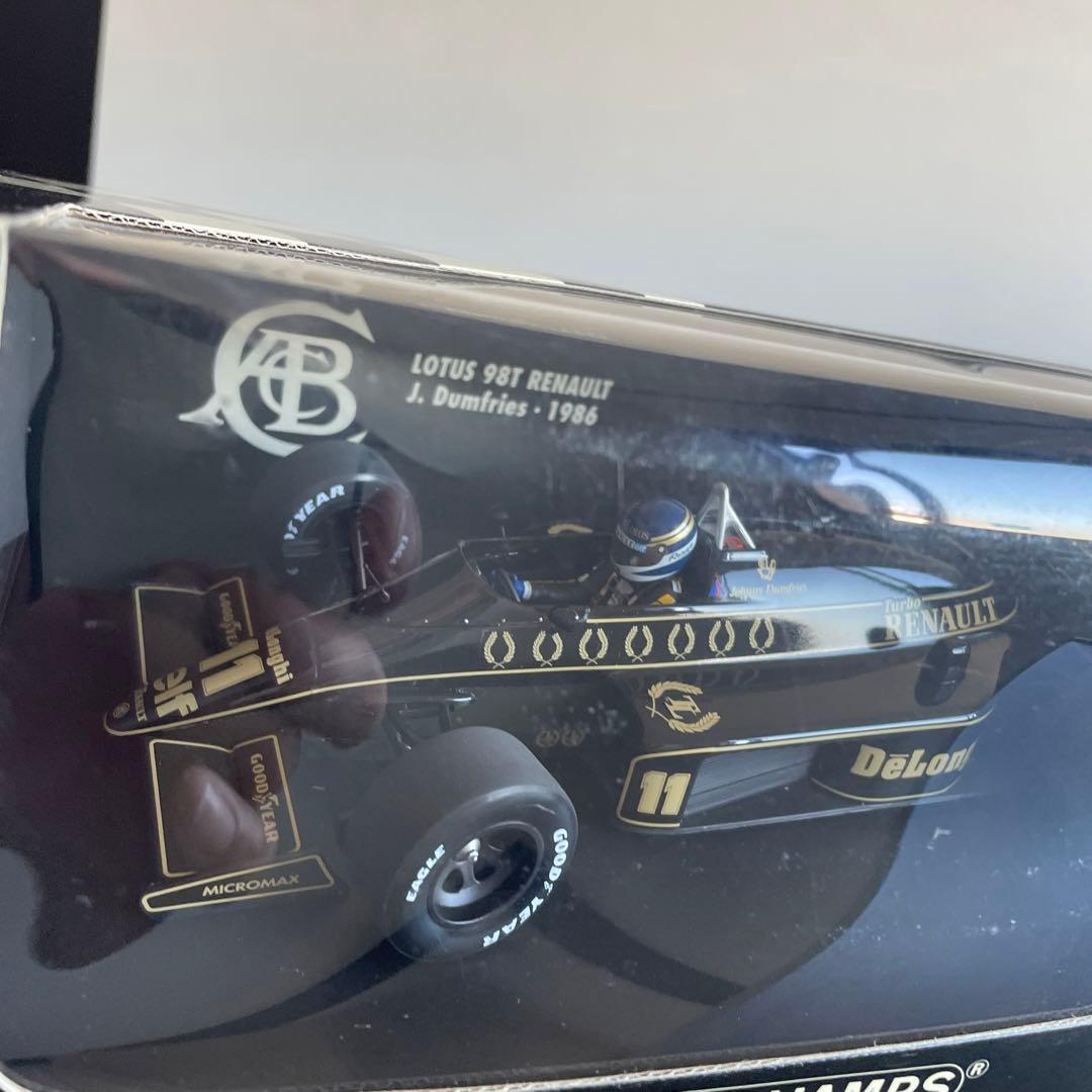 未使用未開封　1/18 ロータスルノー98T 　ジョニーダンフリーズ　1986