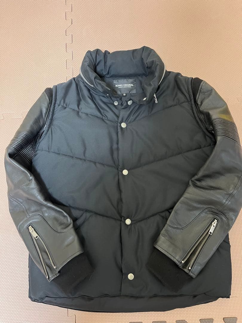 ROARS ORIGINAL ベストレザーシャーリング革袖 希少モデルMサイズ