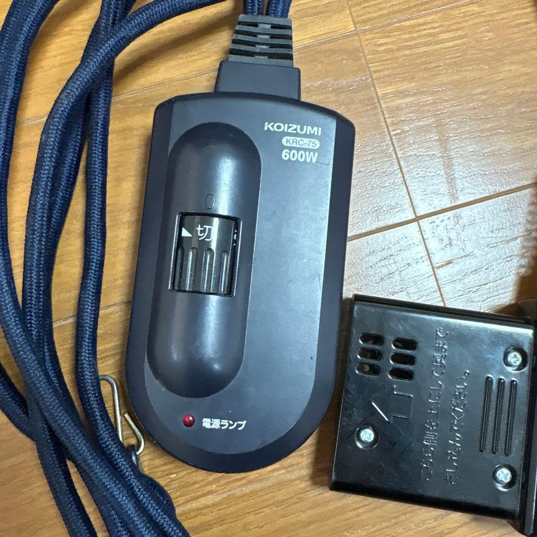 送料、設置込み！テーブルマット付き！長方形こたつ 木製 アンティーク