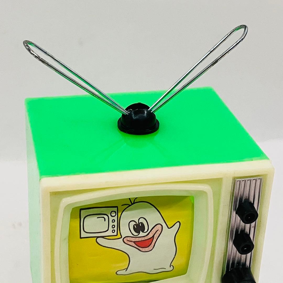 激レア／説明書付 箱付き オバケのQ太郎 カラーテレビ 貯金箱 デラックス