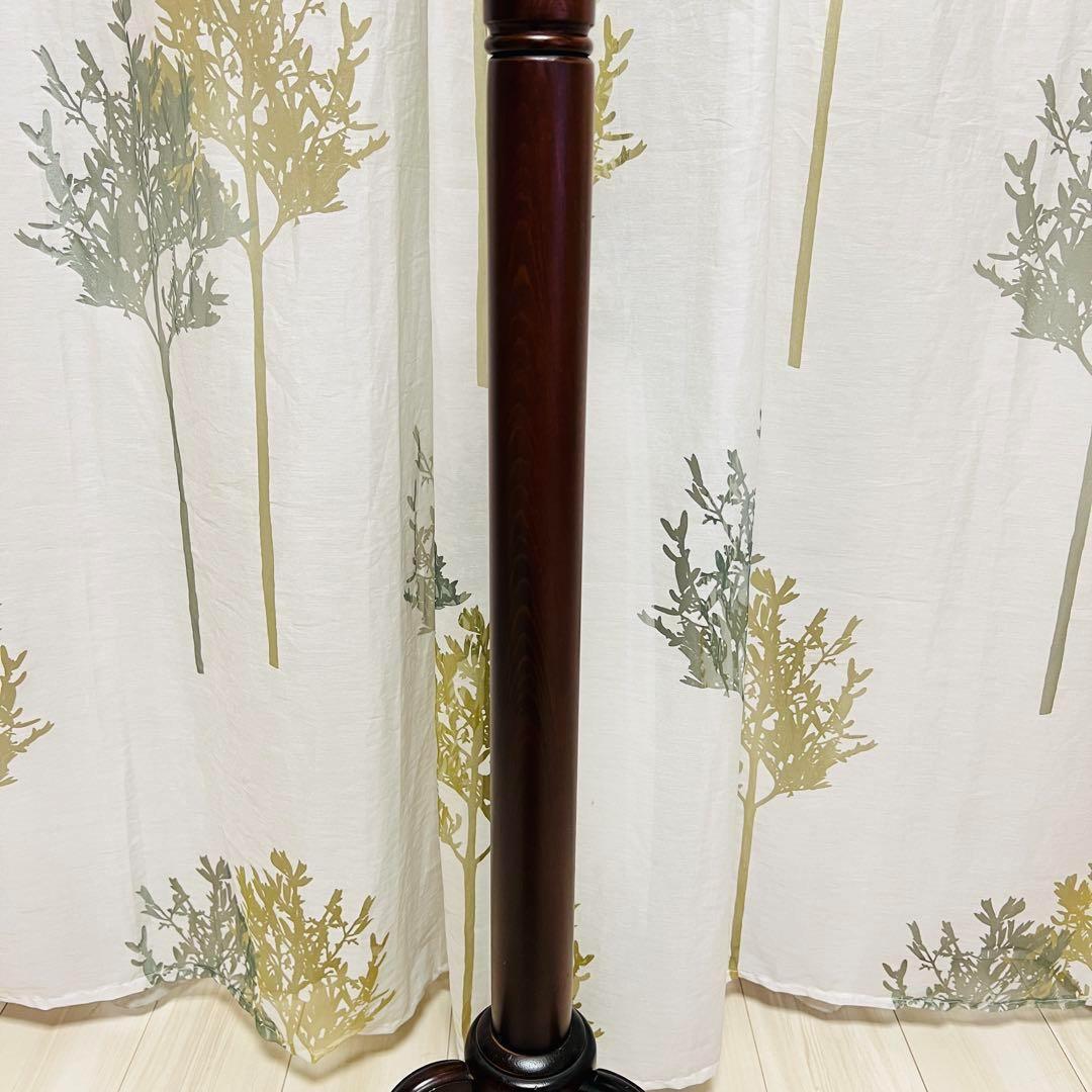 ニチハン　アンティーク　コートハンガー　ハンガーポール　木製