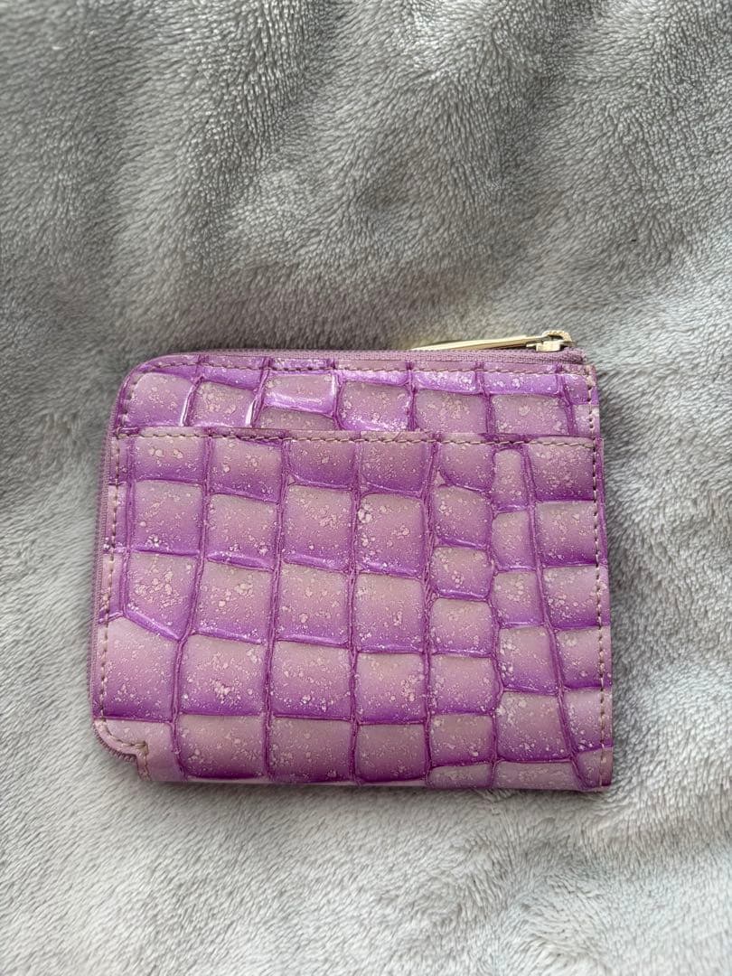 ATAO ミリモ クラリティ ヒーリングラベンダー 折り財布 パープル