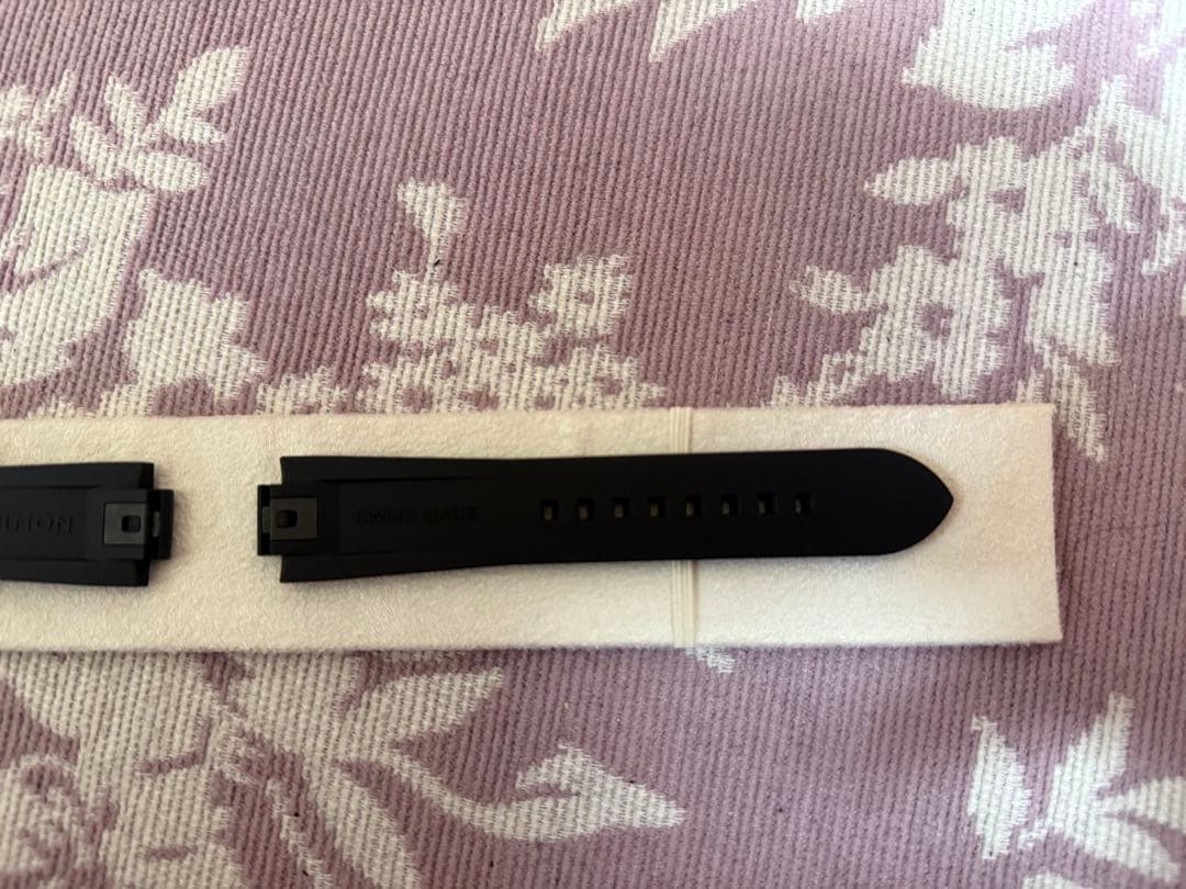 Louis Vuitton ラバーベルト ブラック/グリーン