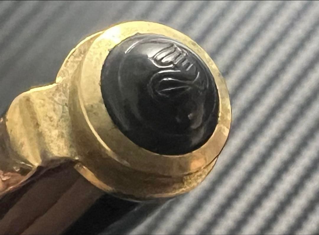 ペリカン 400NN M&K 万年筆 EF 極細字 緑縞