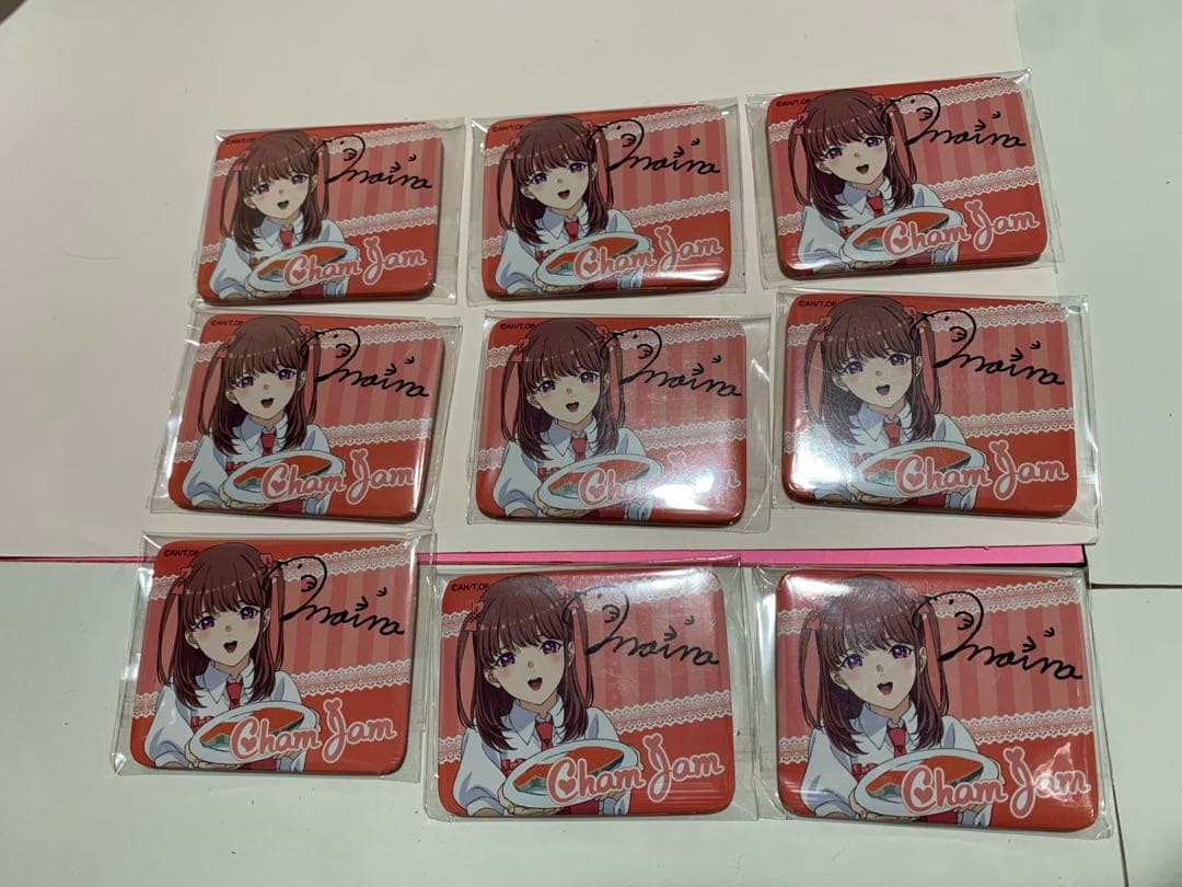 推し武道 市井舞菜 缶バッジセット