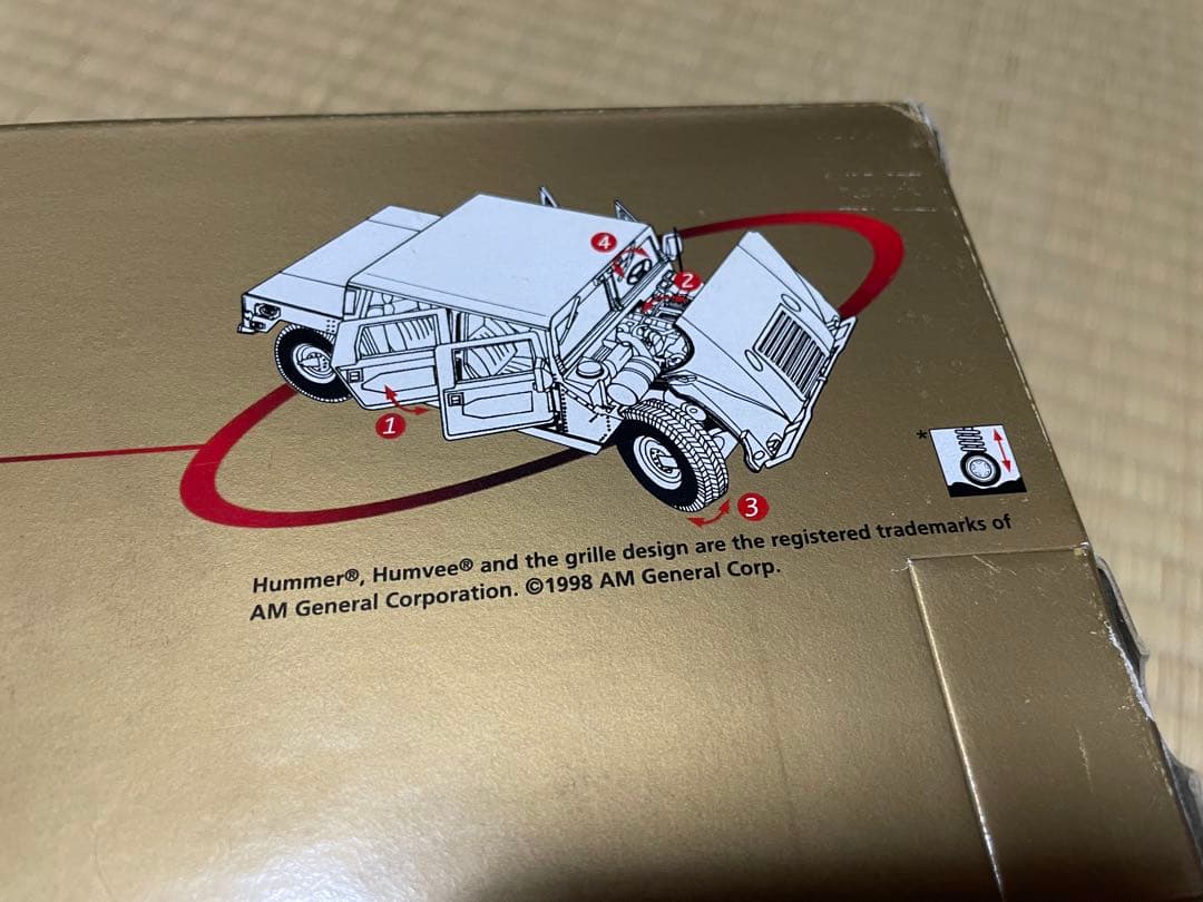 Maisto HUMMER 1:18 PREMIERE EDITION レッド