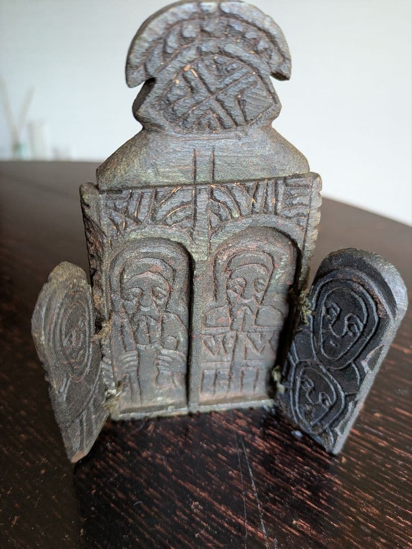 エチオピア正教　石のイコン　6面