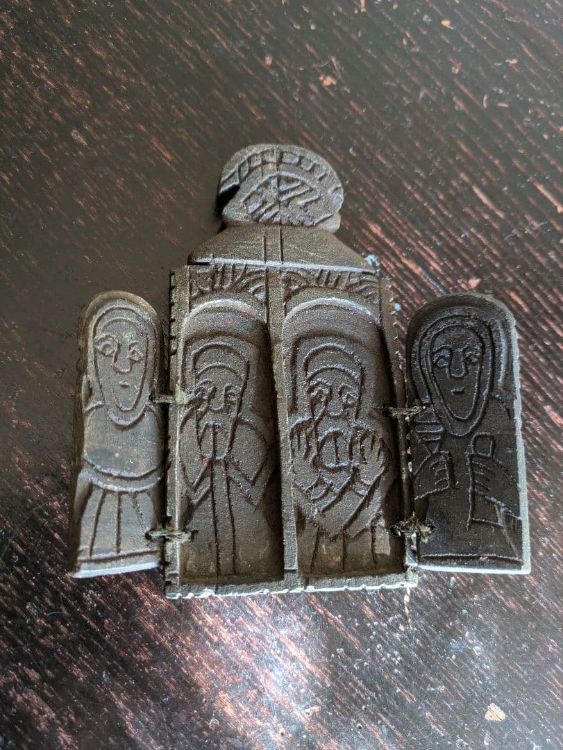 エチオピア正教　石のイコン　6面