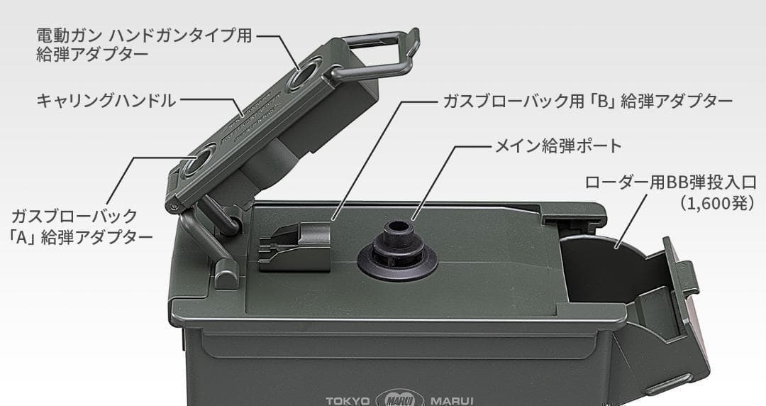 東京マルイ BBオートローダー（電動式ローダー、1600発、電動給弾）新品未使用