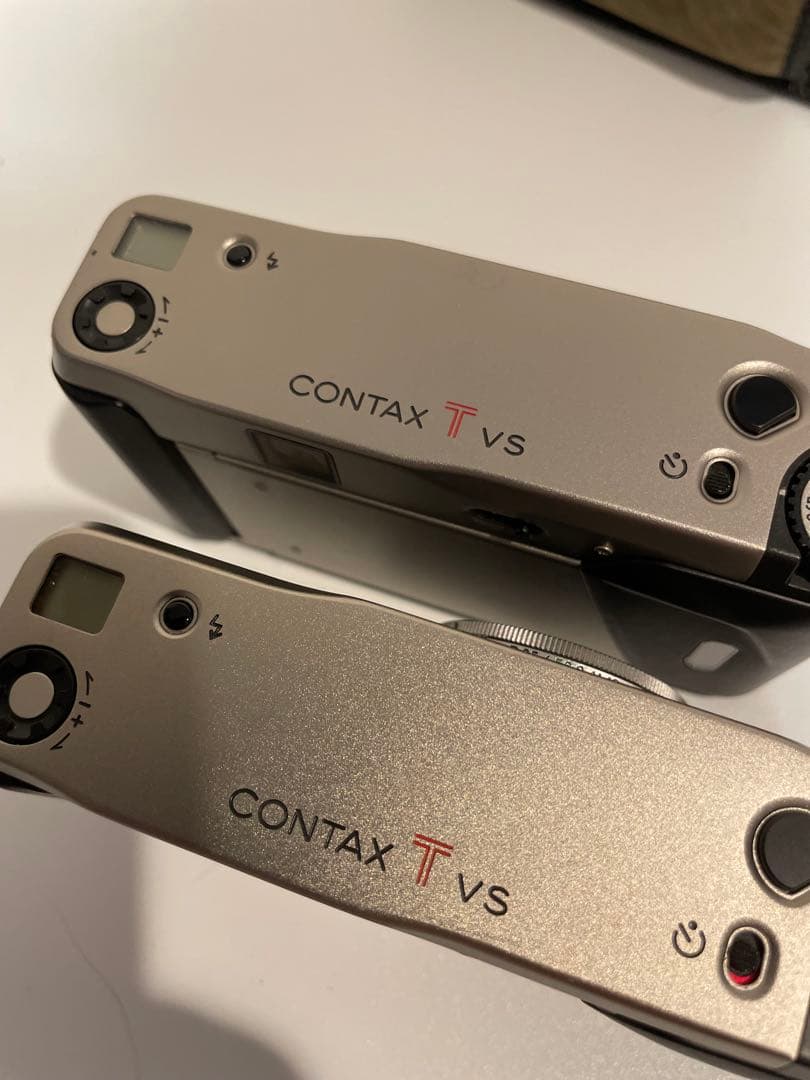 CONTAX T VS シルバー 2台セット ケース付き