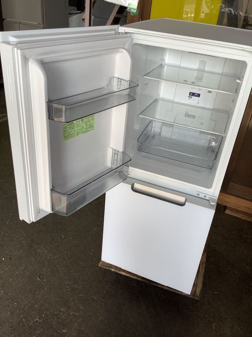 かきごおり シャープ 2ドア冷蔵庫SJ-GD15H-W 152L 21年製