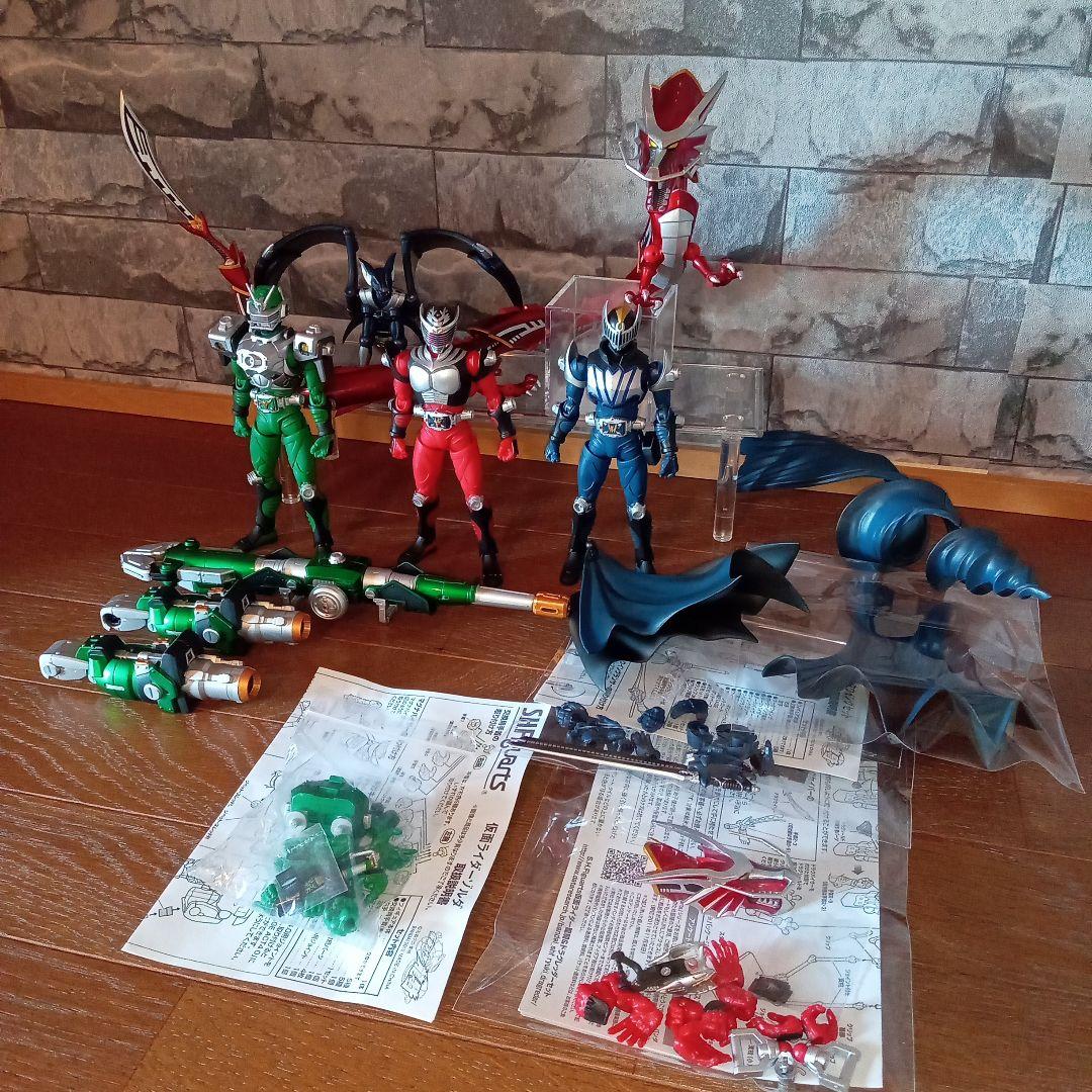 【本日最終】SHF　仮面ライダー龍騎　 ライダー　3体　セット
