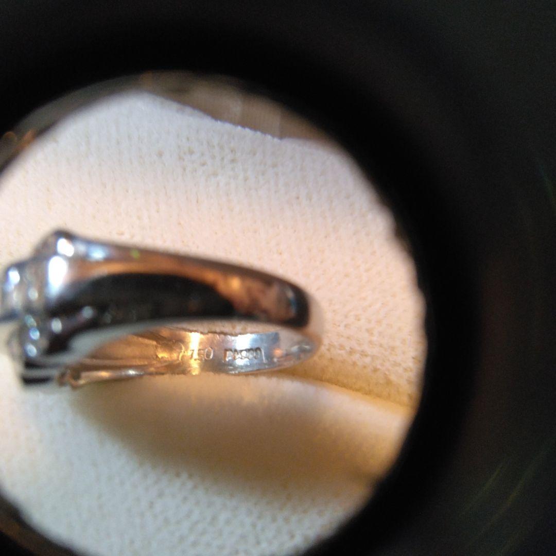 エレガント Pt900 リング ダイヤモンド　中古品