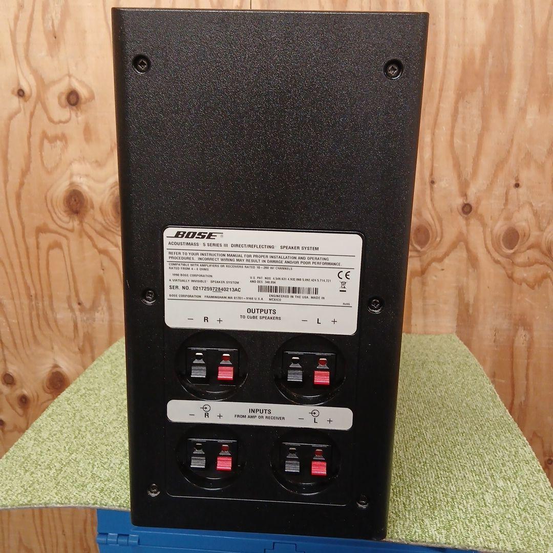BOSE 5 Series III speaker system ＋RA-18⑪