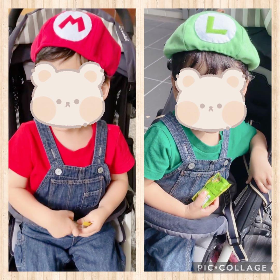 マリオ ルイージ ハロウィン USJ 双子 コスプレ 衣装セット