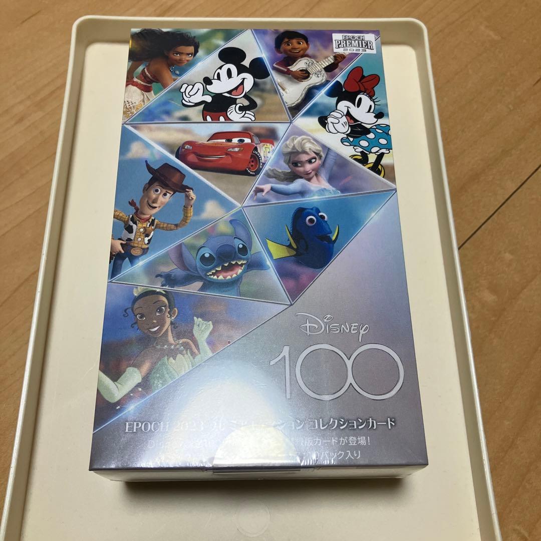 シュリンク付 ディズニー 100 カード エポック 未開封BOX