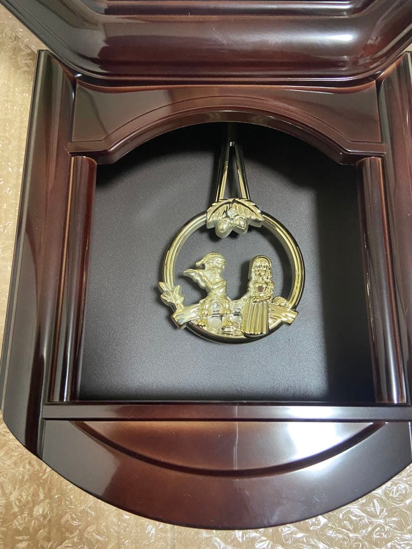 美品　廃番品　CITIZEN　ジブリ　メロディ掛け時計　振り子時計　柱時計